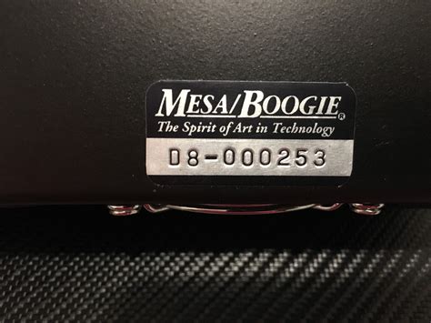 Mesa Boogie Mark Series - Wikipedia. . Mesa boogie serial number lookup